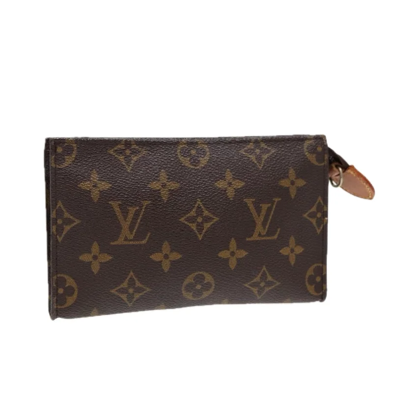 Louis Vuitton Twist bags with a contrast - colored interior for visual interestLOUIS VUITTON Monogram Bucket PM Accessory Pouch Vintage LV Auth 85078