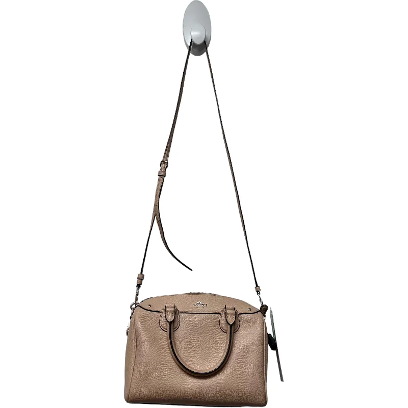 Coach Borough bags with a structured silhouette and a magnetic - snap closureHandbag Designer By Coach  Size: Small