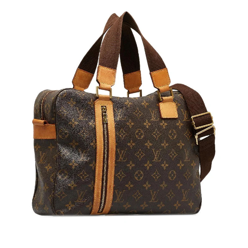 Louis Vuitton backpacks with a padded back panel for comfort during long - wearLouis Vuitton Monogram Sac Bosphore (SHG-nL7r5a)