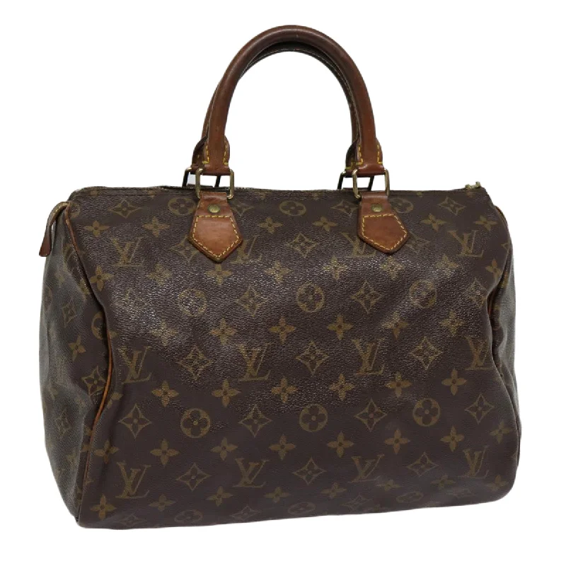 Small - sized Louis Vuitton Pochette Metis bags for a compact carryLOUIS VUITTON Monogram Speedy 30 Hand Bag M41526 LV Auth 87578