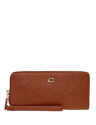 Coach handbags with a metal - framed clasp for durability and styleCoach Continental Wallet