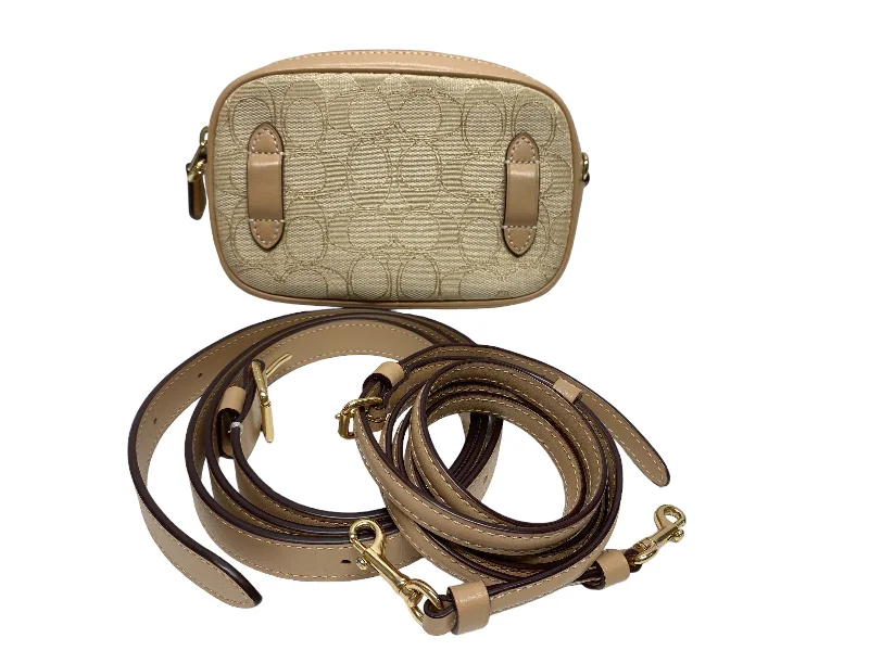 Ladies Coach Borough bags in a pastel shade for a soft and delicate appearanceCrossbody Designer By Coach  Size: Small