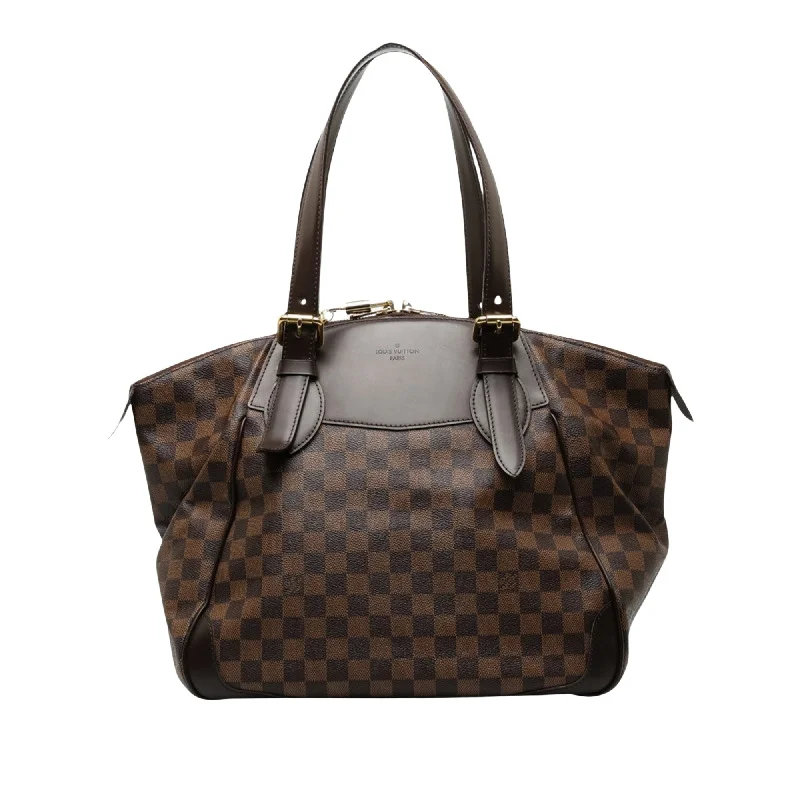 Louis Vuitton tote bags with a water - resistant coating for outdoor useLOUIS VUITTON Verona Tote