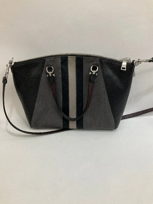 Coach Borough bags with a contrast - stitched handle for a unique lookCrossbody Designer By Coach  Size: Medium