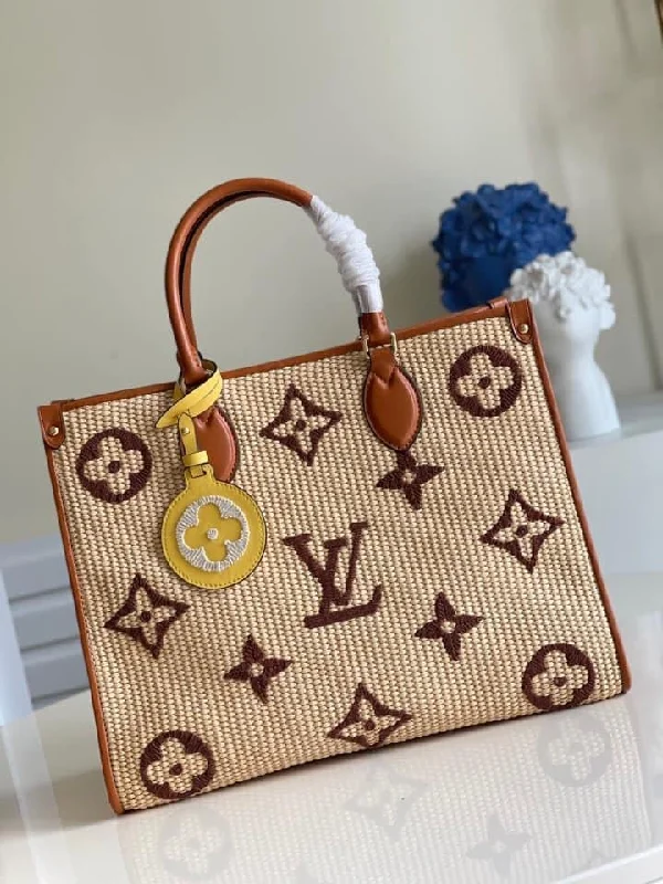 Ladies Louis Vuitton Petite Malle bags with a star - shaped charm for cutenessLouis Vuitton OnTheGo MM Bag