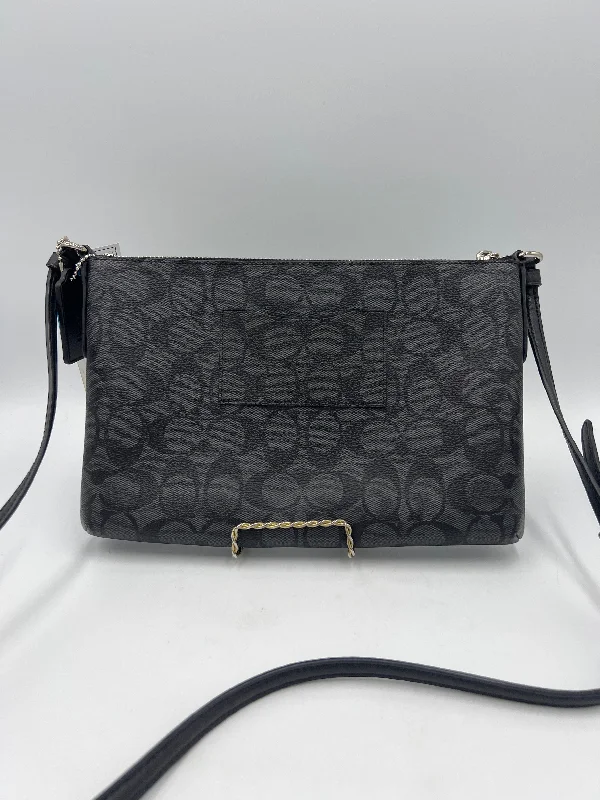 Coach Borough bags with a structured silhouette and a magnetic - snap closureCrossbody Designer By Coach  Size: Medium