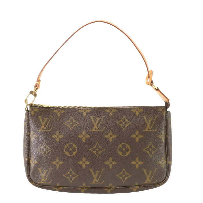 Louis Vuitton Alma bags featuring the signature top - handle designLOUIS VUITTON Pochette accessoires Clutch Bag