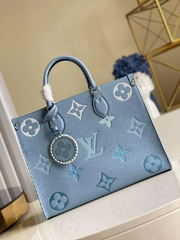 Louis Vuitton crossbody bags with adjustable shoulder straps for comfortLouis Vuitton OnTheGo MM Tote Bag