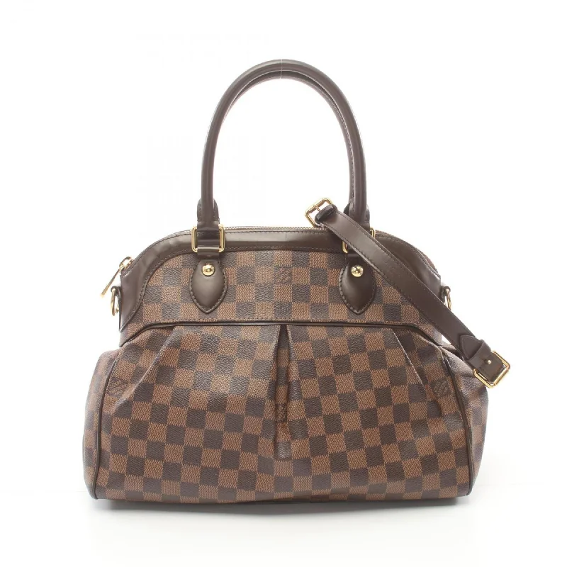 Louis Vuitton bags with a zip - around closure for enhanced securityLOUIS VUITTON Trevi Handbag