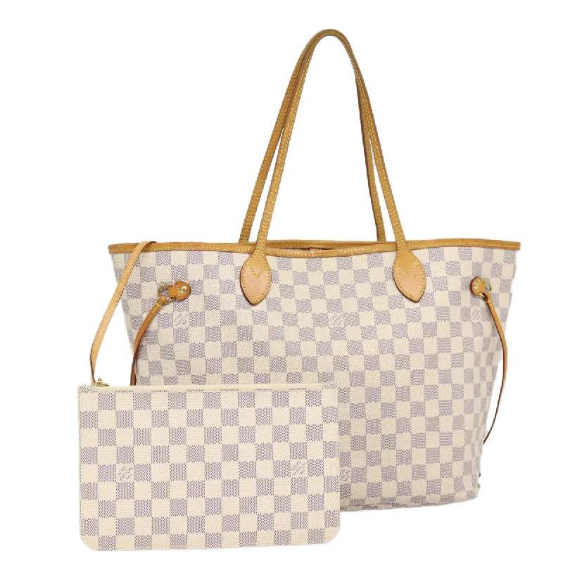 Louis Vuitton Twist bags with the iconic LV - turnlock closureLOUIS VUITTON Damier Azur Neverfull MM Tote Bag N41605 LV Auth 86660