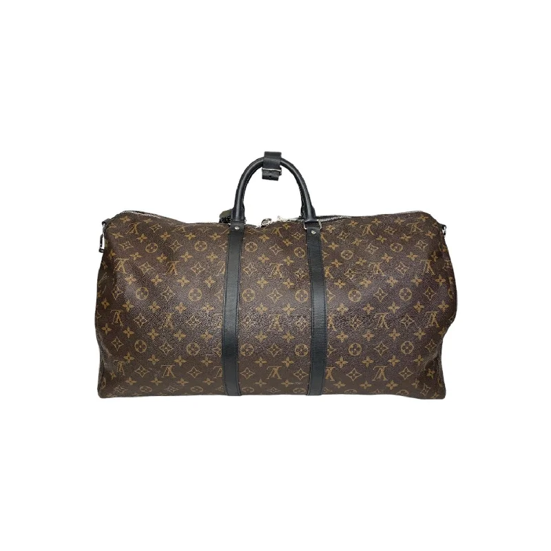 Louis Vuitton Twist bags with a crystal - embellished LV - turnlockLouis Vuitton Monogram Macassar Keepall Bandoulière 55