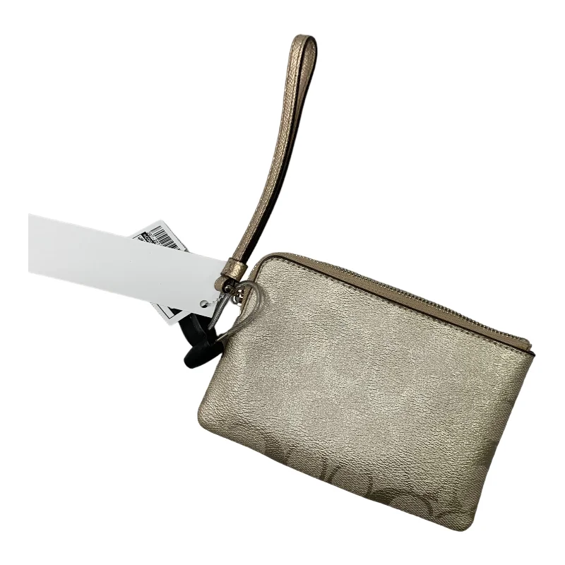 Small - sized Coach crossbody bags in smooth pebble leather for a compact carryWristlet Designer By Coach  Size: Medium