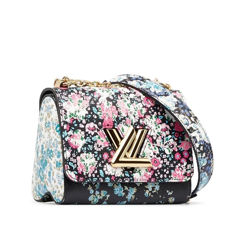 Louis Vuitton tote bags with a water - resistant coating for outdoor useLouis Vuitton Floral Twist MM (SHG-ZGf53X)