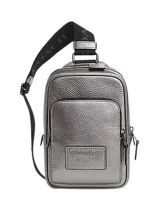 Coach Borough bags with a contrast - stitched handle for a unique lookCoach Track Pack 14