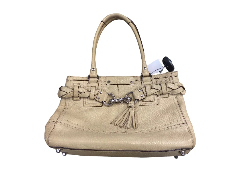 Coach Rogue bags featuring the signature C - hardware for a branded lookHandbag Designer By Coach  Size: Medium