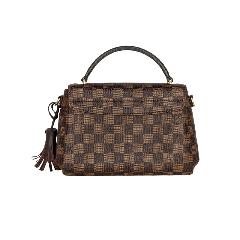 Ladies Louis Vuitton Petite Malle bags with a star - shaped charm for cutenessLouis Vuitton Damier Ebene Croisette Shoulder Bag