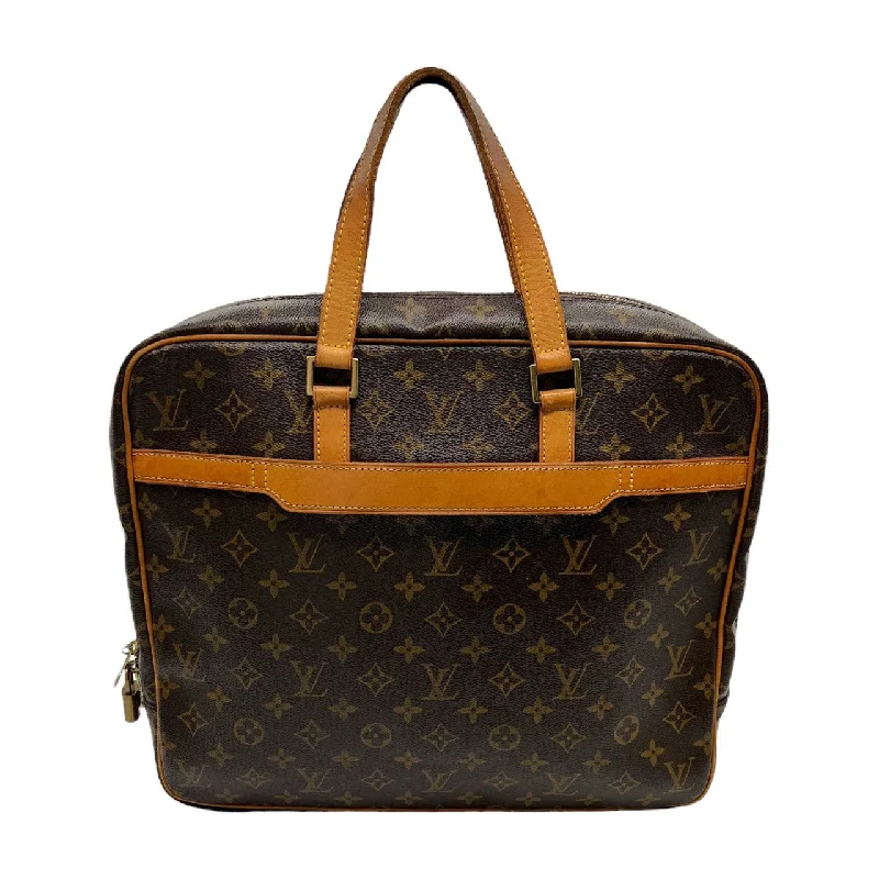 Louis Vuitton crossbody bags with a woven leather strap for textureLouis Vuitton Monogram Porte-Documents Pegase