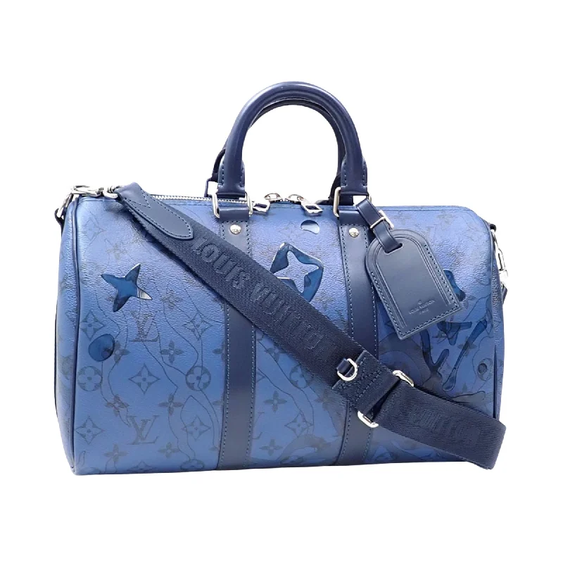 Louis Vuitton Alma bags with a leather - wrapped handle for a luxurious feelLOUIS VUITTON Keepall Travel