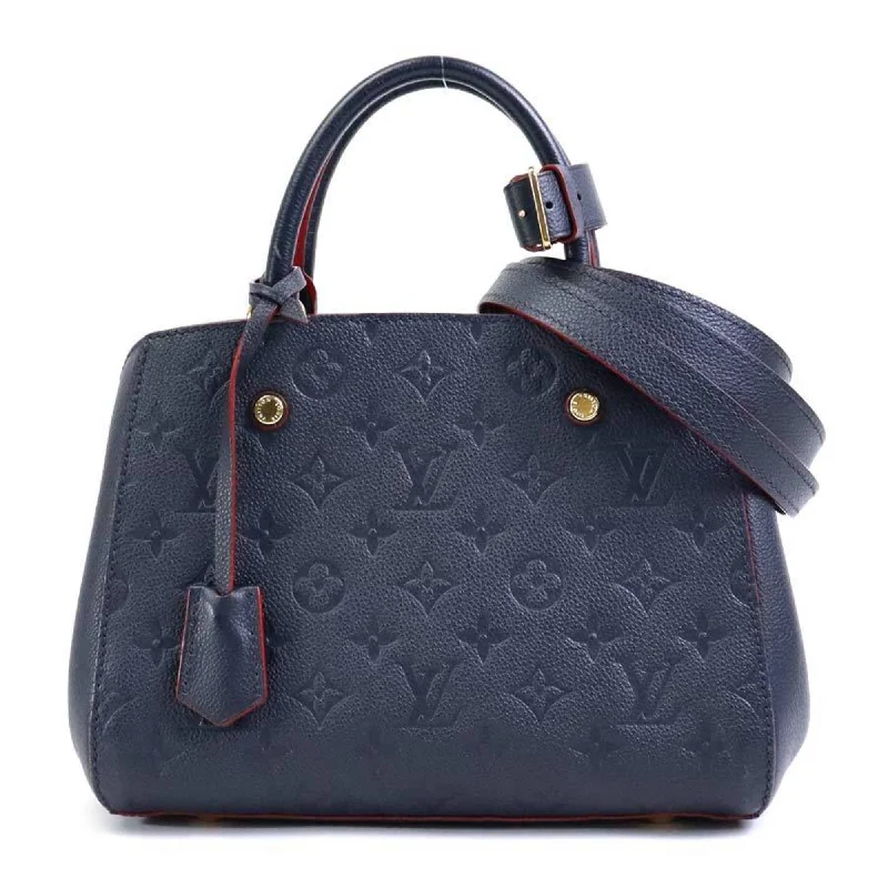 Louis Vuitton tote bags with a spacious interior and multiple pocketsLOUIS VUITTON Montaigne Handbag