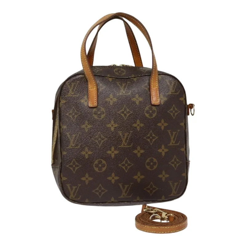 Louis Vuitton backpacks with a sleek, minimalist design for styleLOUIS VUITTON Monogram Spontini Hand Bag 2way M47500 LV Auth yk14416