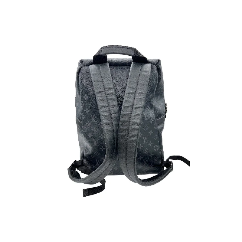 Louis Vuitton bags with a front - flap pocket for quick - access itemsLouis Vuitton Monogram Eclipse Discovery Backpack PM