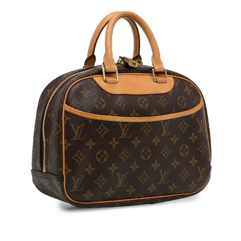 Louis Vuitton tote bags with a double - handle and shoulder - strap optionLouis Vuitton Monogram Trouville (SHG-aQBfgP)