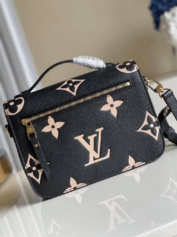 Louis Vuitton tote bags with a spacious interior and multiple pocketsLouis Vuitton Pochette Metis Bag