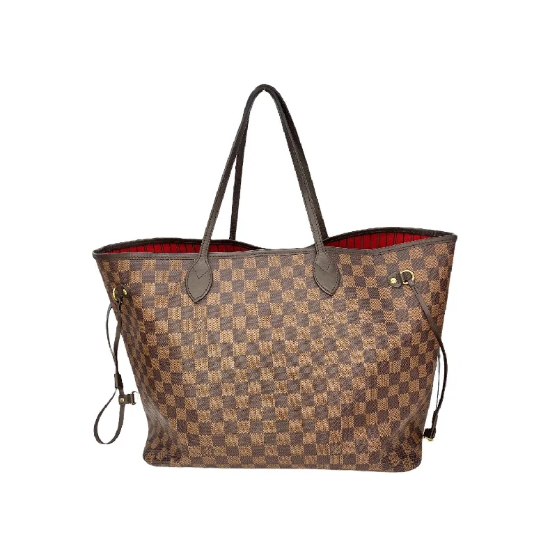 Louis Vuitton Alma bags featuring the signature top - handle designLouis Vuitton Damier Ebene Neverfull GM w/ Pouch