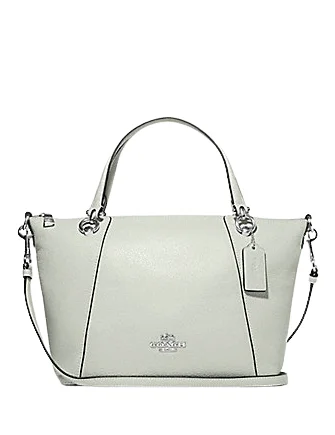 Coach tote bags with a double - handle and shoulder - strap option for easy useCoach Kacey Satchel