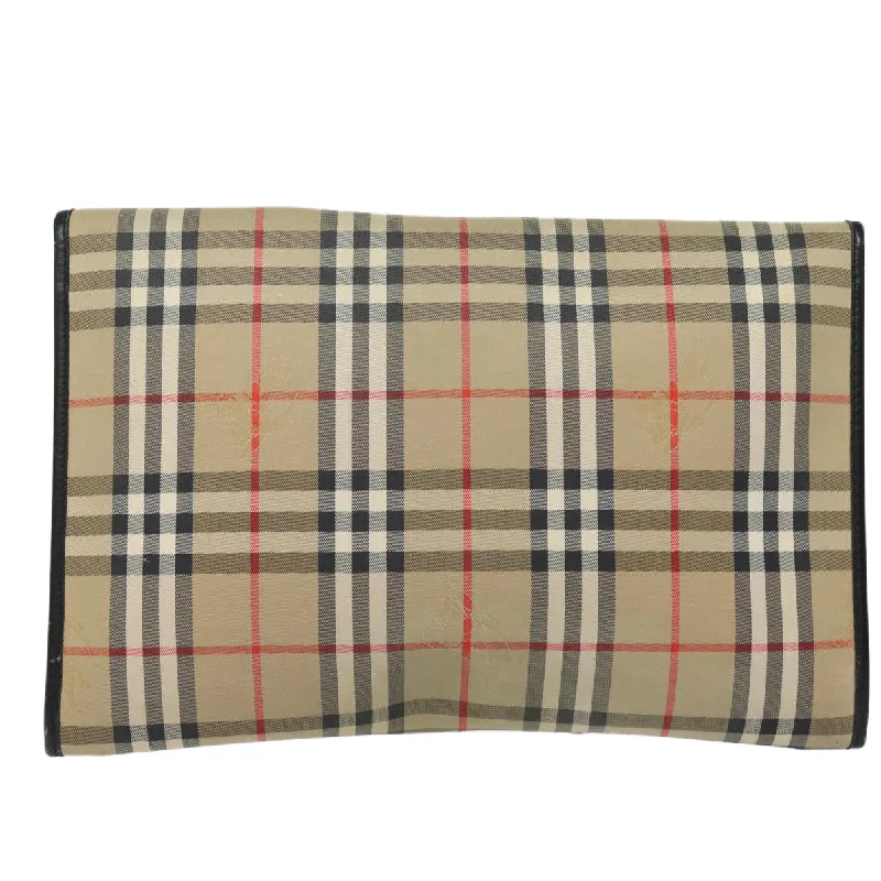 Statement - Making Oversized Burberry BagsBURBERRY Nova Check Clutch Bag