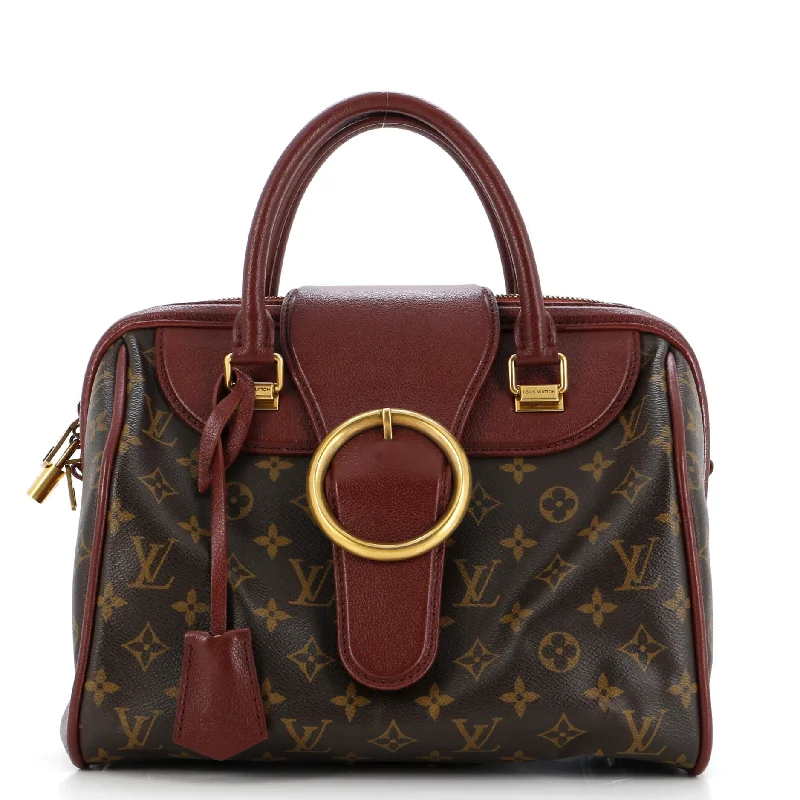 Celine Bags for the Sophisticated Urban ProfessionalSpeedy Handbag Golden Arrow Monogram Canvas