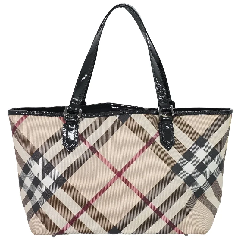 Burberry Bags with Zipper Compartments for SecurityBURBERRY Nova Check Handbag