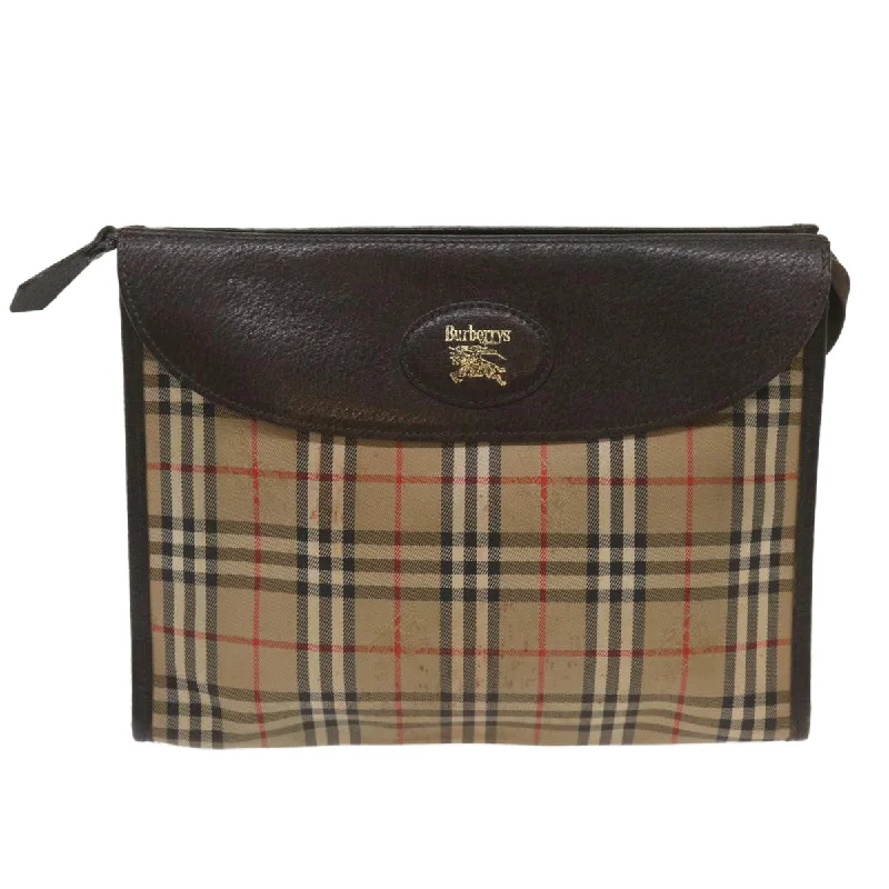 Burberry Bags with Antique - Style HardwareBURBERRY Nova Check Clutch Bag