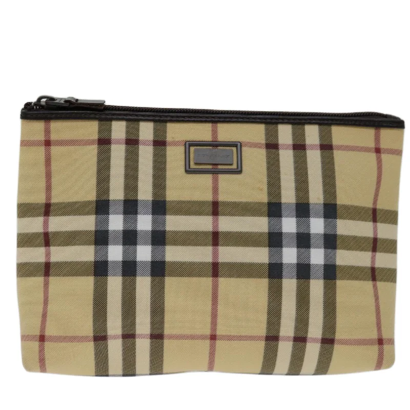 Customizable Burberry Bags with Personalized CharmsBURBERRY Nova Check Clutch Bag