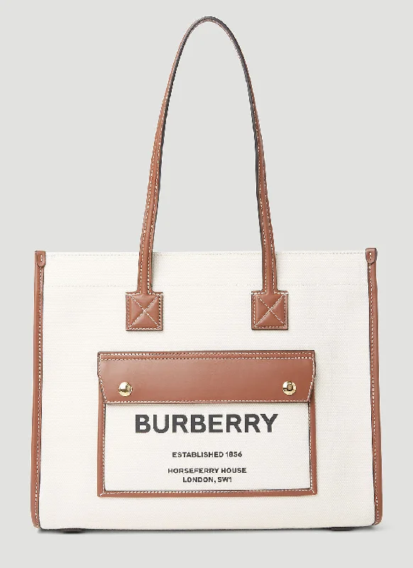 Travel - Approved Burberry Carry - on BagsBurberry Women Small Freya Tote Bag