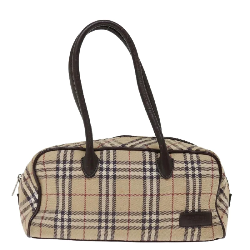 Two - Tone Burberry Bags for a Modern AestheticBURBERRY Nova Check Handbag