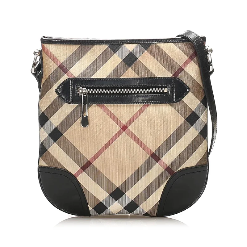 Burberry Bags with RFID Blocking TechnologyBurberry Nova Check Crossbody Bag (SHG-14602)