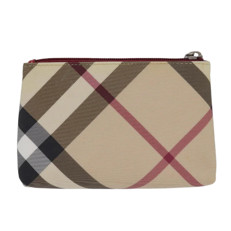 Metallic Finish Burberry Bags for a Glam LookBURBERRY Nova Check Clutch Bag