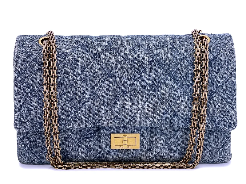 Chanel Small Crossbody Bag for TravelChanel 2012 Denim Large 2.55 Reissue Double Flap Bag 227 GHW