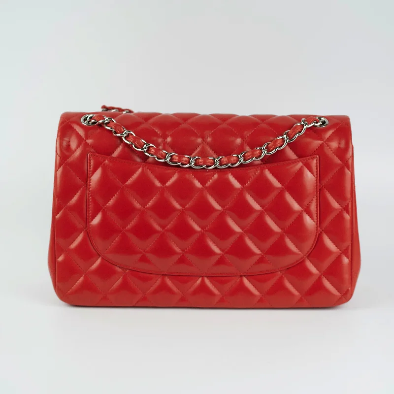 Chanel All - Match Handbag for Versatile StylingChanel Jumbo Double Flap Red