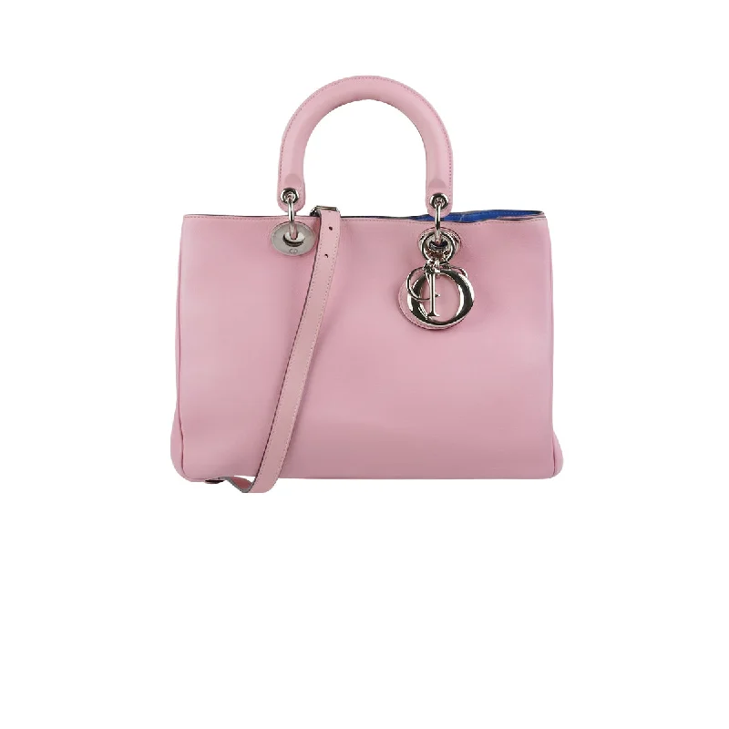 Contemporary Christian Dior handbags with a unique shapeDior Diorisimmo Medium Pink