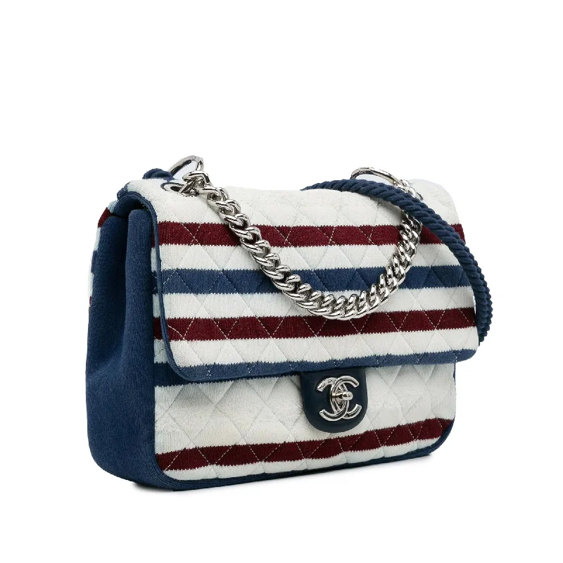 Chanel Limited Edition Handbag for CollectorsChanel Jumbo Jersey Rope Flap Bag (ixkP1F)