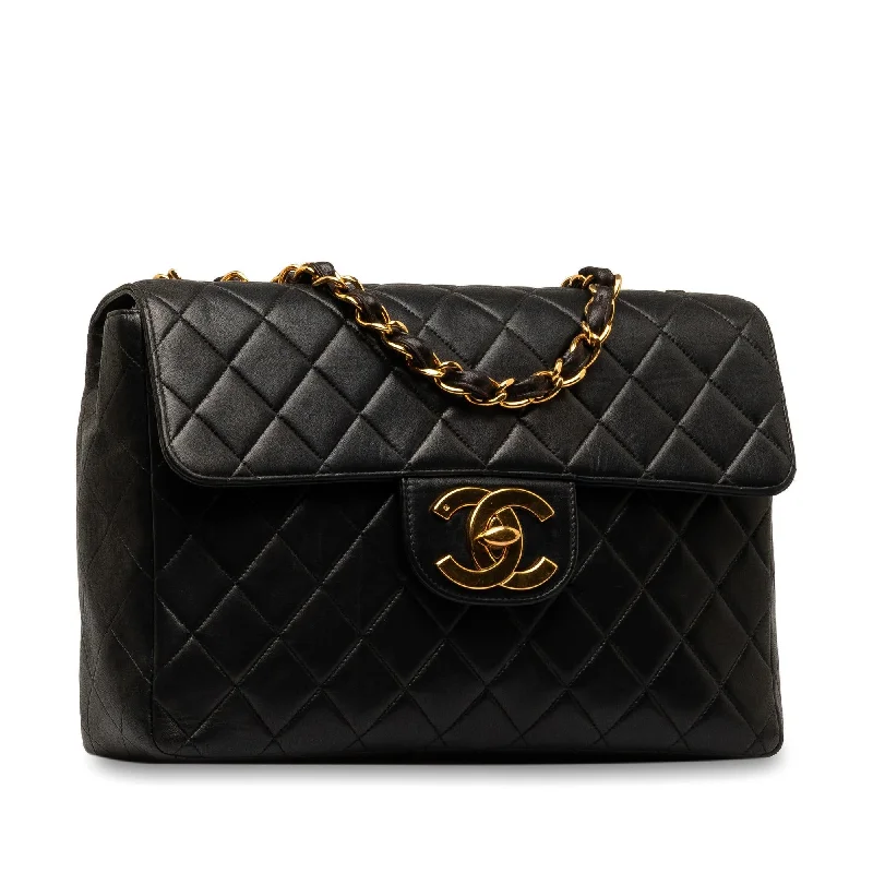 Chanel Designer Handbag with Unique DesignChanel Jumbo XL Classic Lambskin Single Flap (cqY9eg)