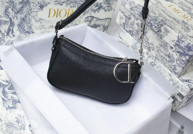 Stylish Christian Dior shoulder bags with a tassel - adorned zipperGlitzyBags - Designer bags by Dior 109