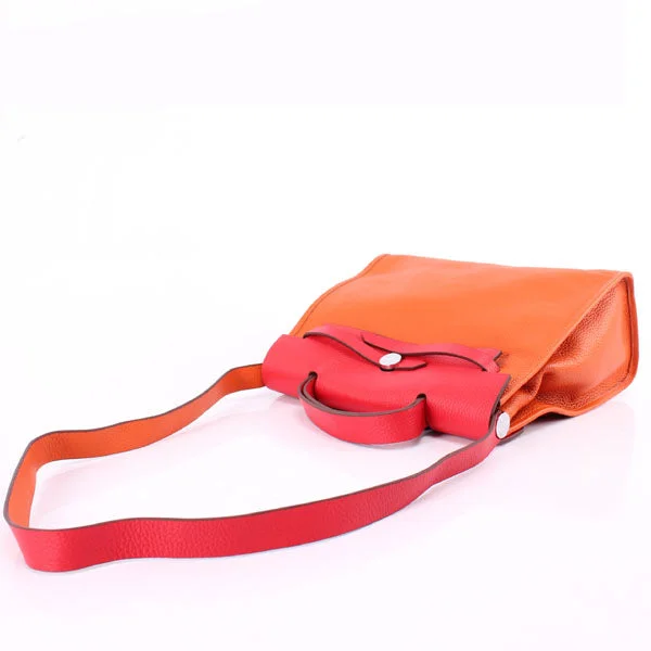 Hermes Bags with Hand - Painted Details for a Unique TouchHermes Herbag H1090 2way Orange