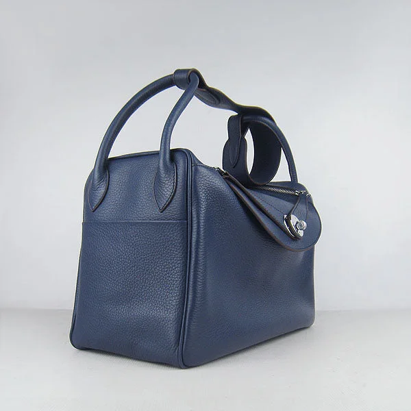 Sporty - Inspired Hermes Bags for Active LifestylesHermes Lindy 6208 Ladies Lambskin Blue Handbag