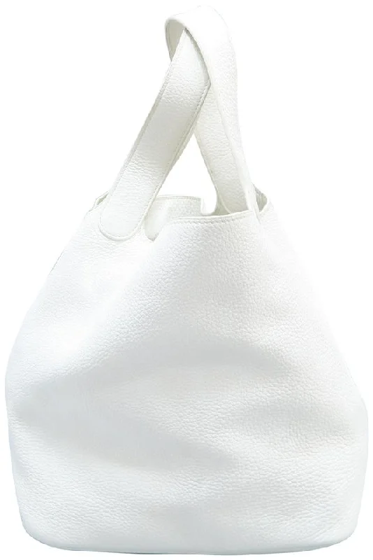 Seasonal - Exclusive Hermes Bags for Summer GetawaysHermès Picotin Lock 26 White Togo Tote