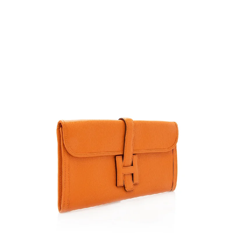 Sustainable and Ethical Hermes Bags for Conscious ConsumersHermes Swift Jige Elan 29 Clutch (SHF-19345)