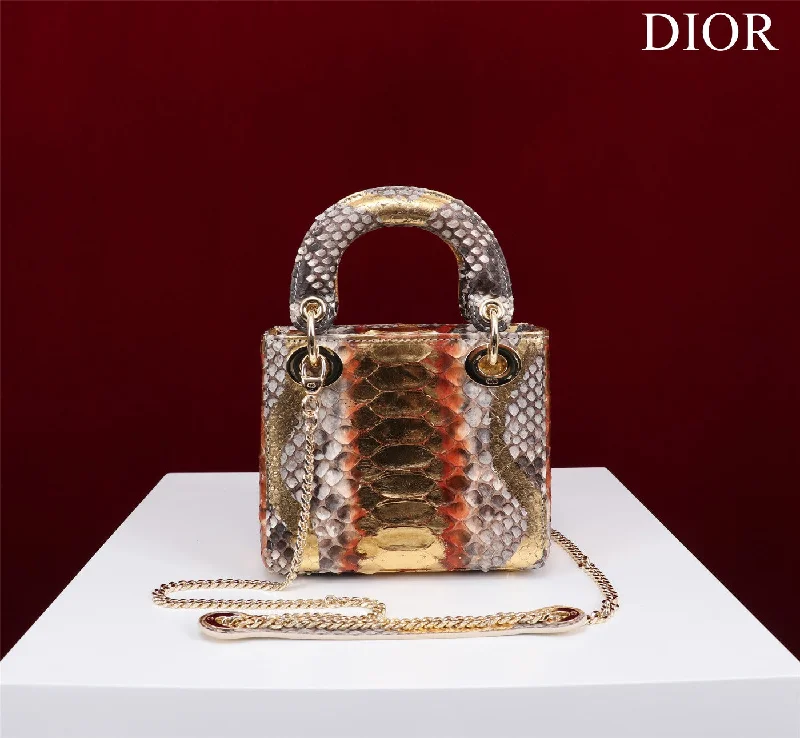 Stylish Christian Dior shoulder bags with a tassel - adorned zipperWF - Dior Bag - 198