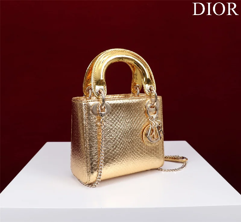 Christian Dior handbags with a snap - button closure and a decorative buckleWF - Dior Bag - 199